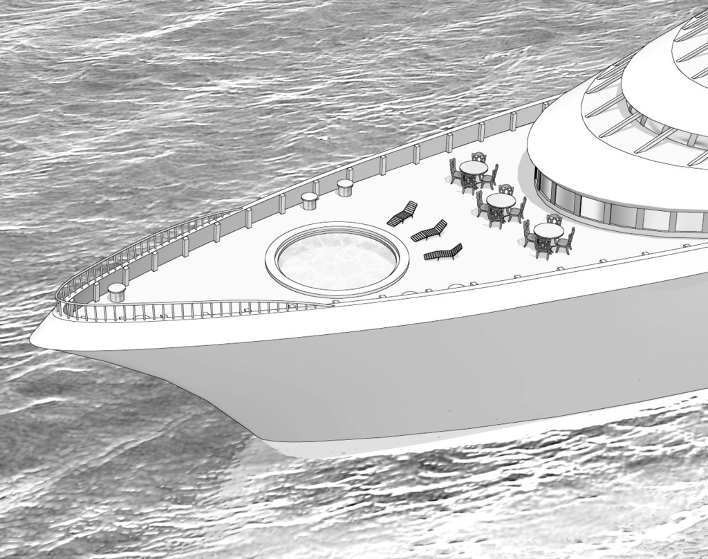 漫画背景　クルーザー06