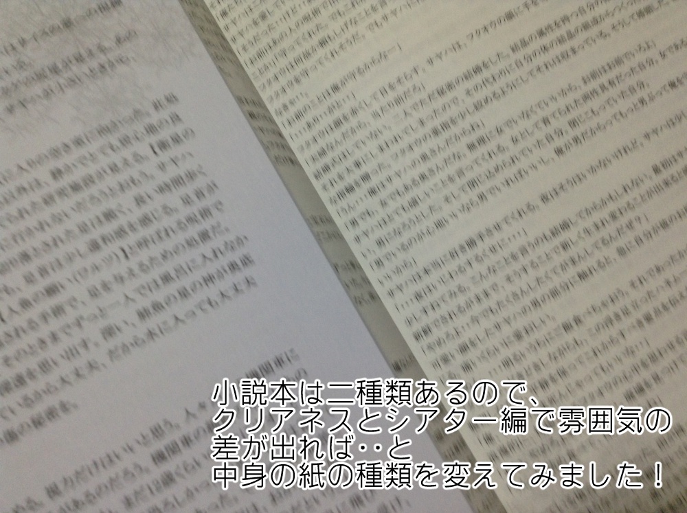 【在庫なし】Crystal Cell Clearness 小説