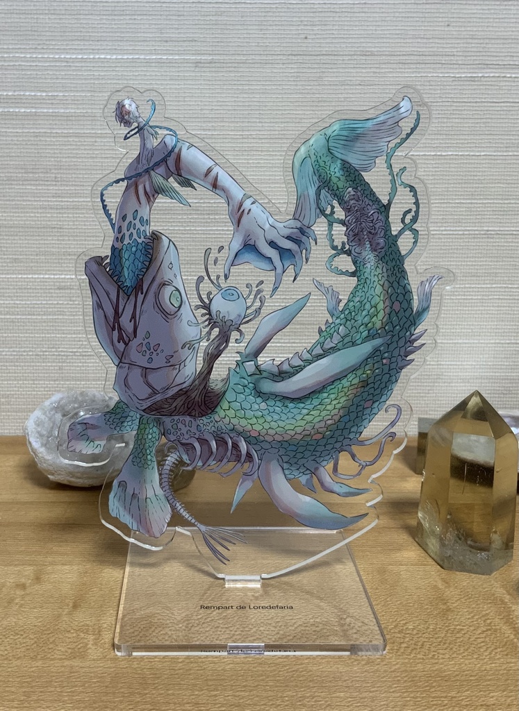 【あんしんパック】アクリルスタンド「人魚王子の城壁」