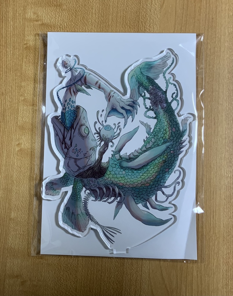 【あんしんパック】アクリルスタンド「人魚王子の城壁」