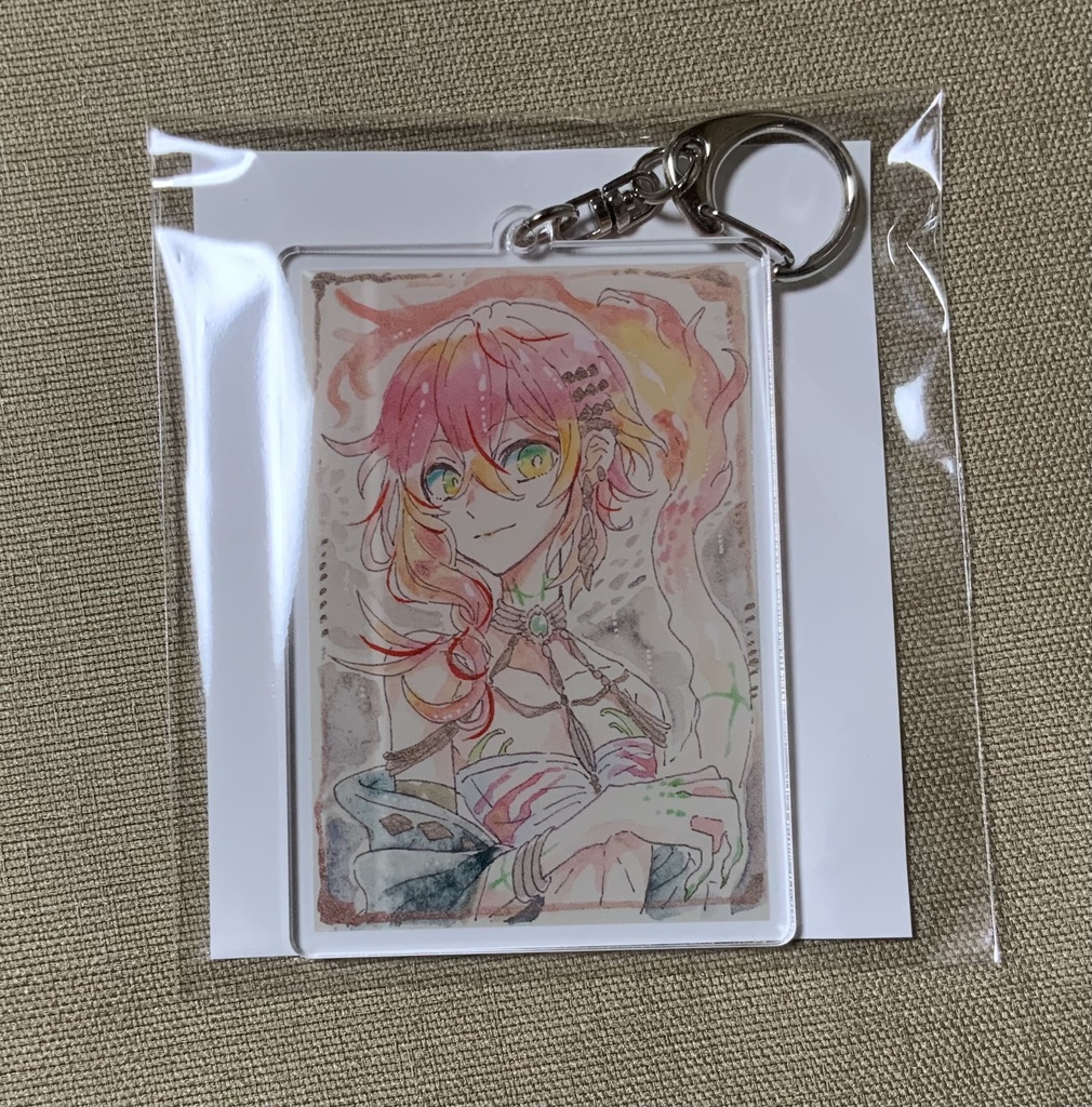 【あんしんパック】アクリルキーホルダー2個セット「アキホとウタカタ」