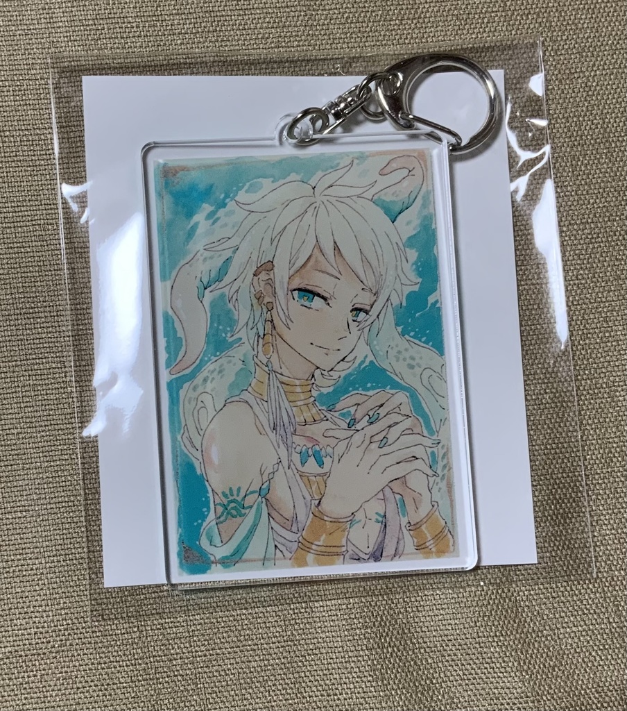 【あんしんパック】アクリルキーホルダー2個セット「アキホとウタカタ」