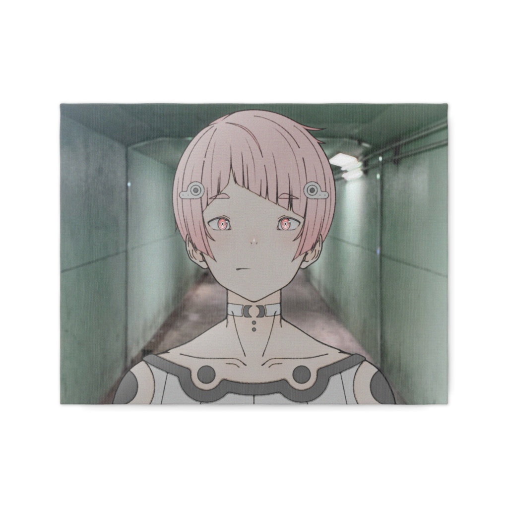 original character【Code:996】キャンバスアート