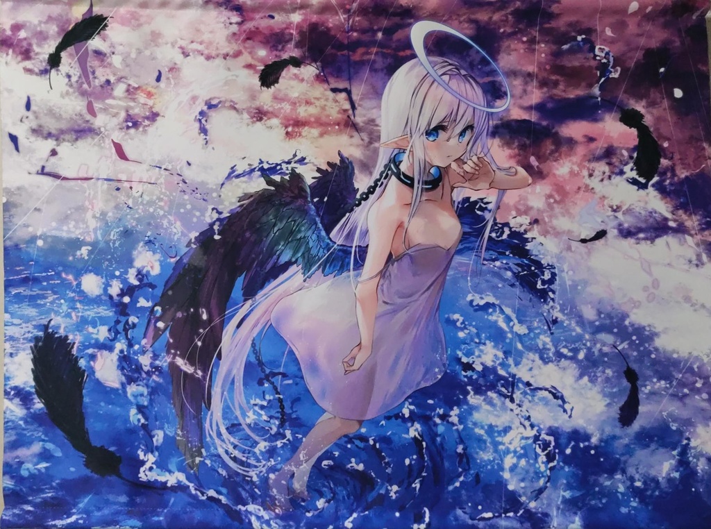 【B2Wスエードタペストリー】うみのみず 絵柄No.001