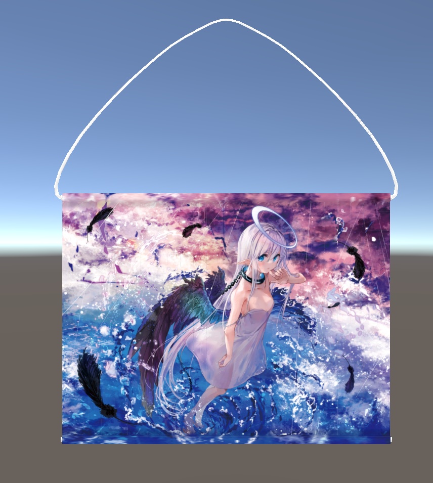 【B2Wスエードタペストリー】うみのみず 絵柄No.001