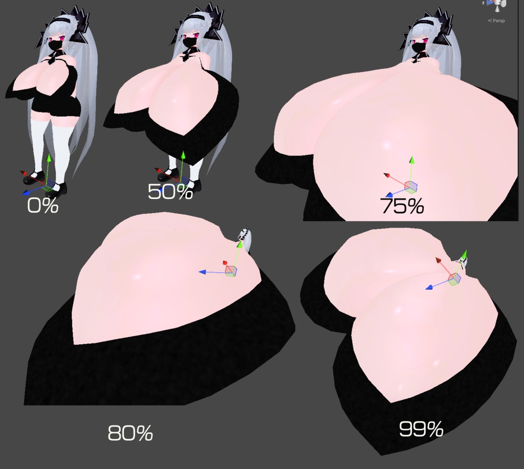 【VRChat向けアバター】WM_TEA