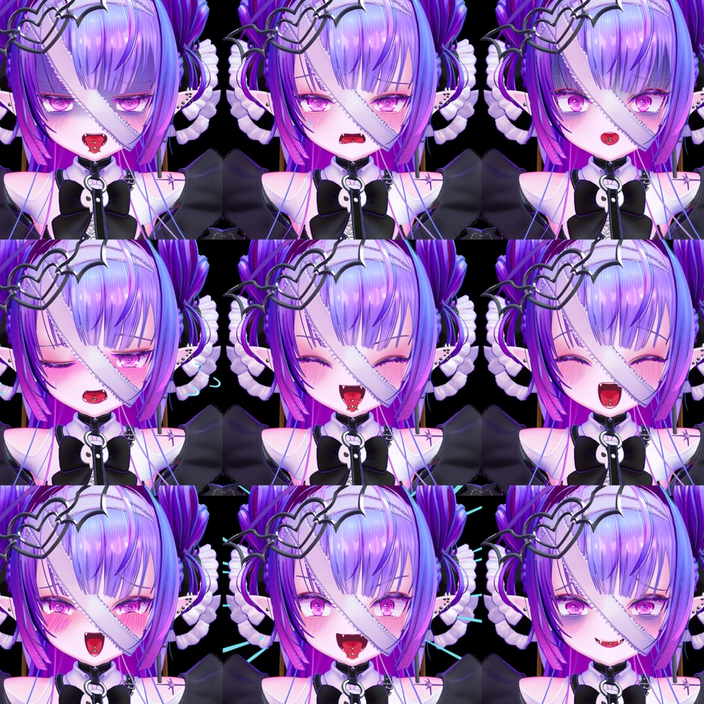 【オリジナル3Dモデル】雷琳_Raelynn【VRChat向けアバター】