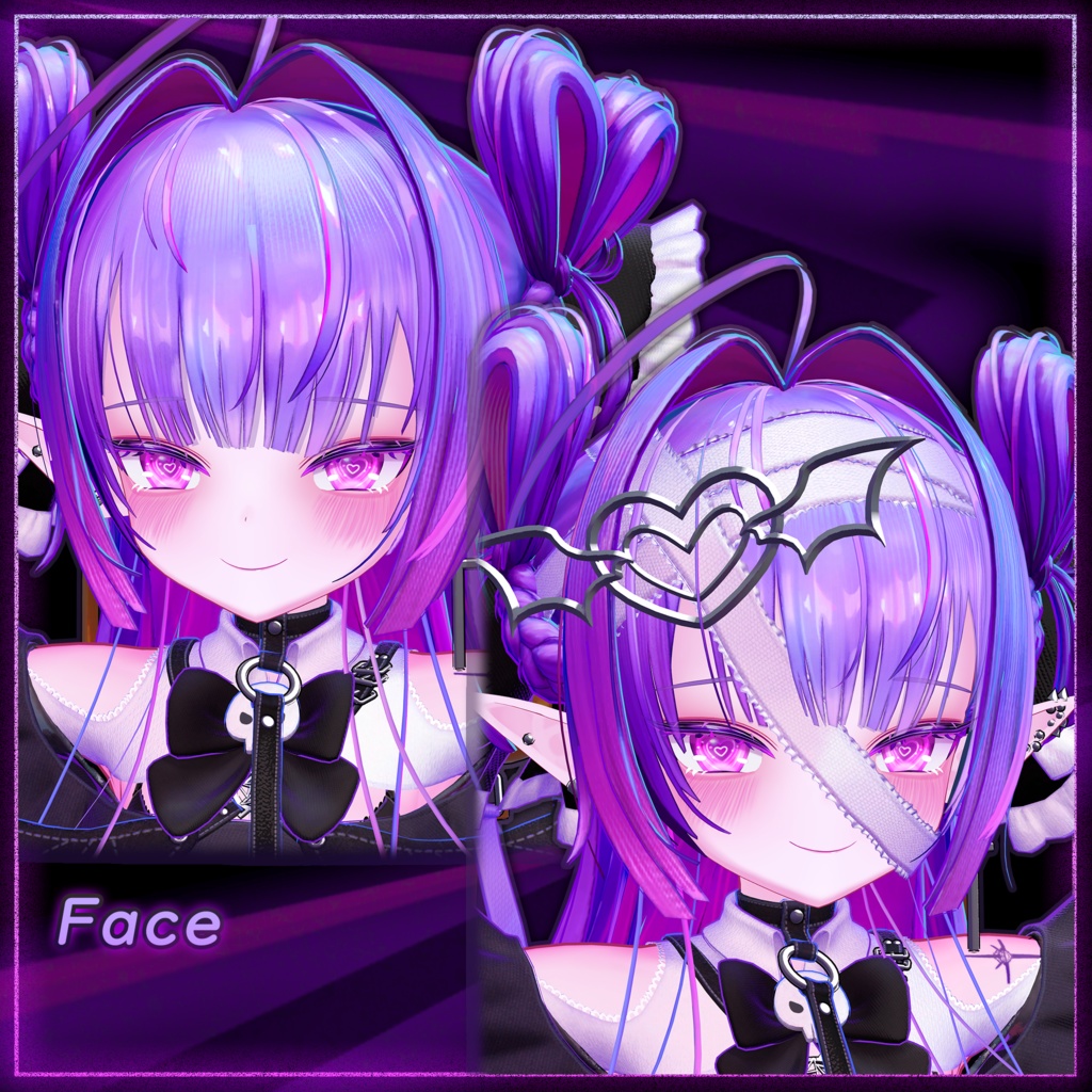 【オリジナル3Dモデル】雷琳_Raelynn【VRChat向けアバター】