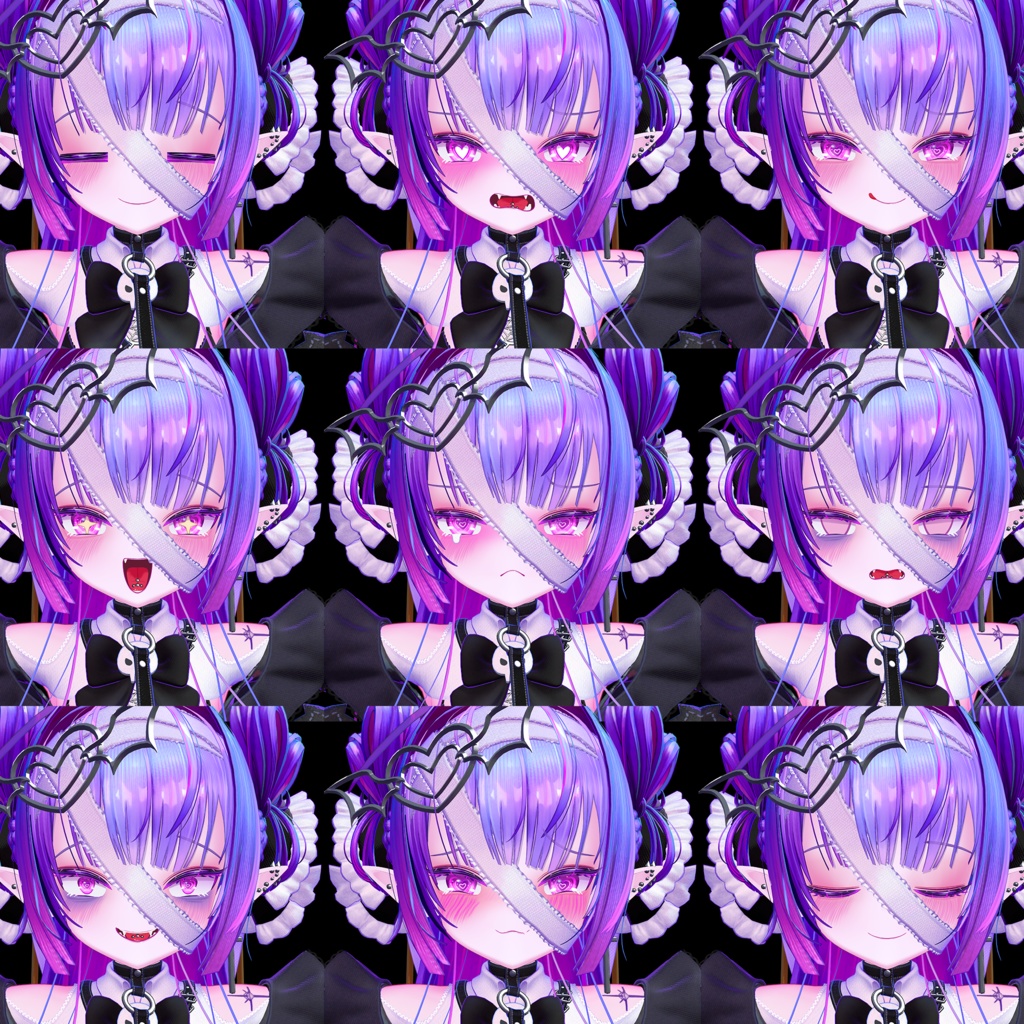 【オリジナル3Dモデル】雷琳_Raelynn【VRChat向けアバター】