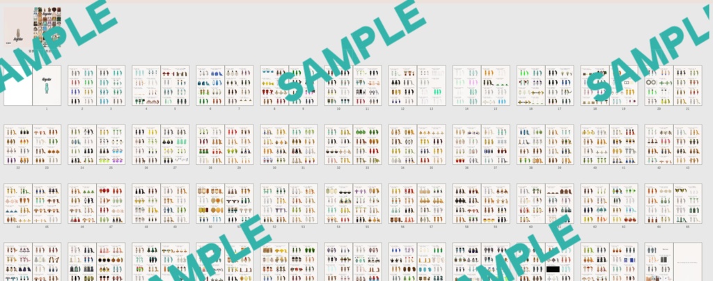【修正版】【図鑑】Akyodex オリジン【679Akyoのアバター名/作者名/三面図収録】