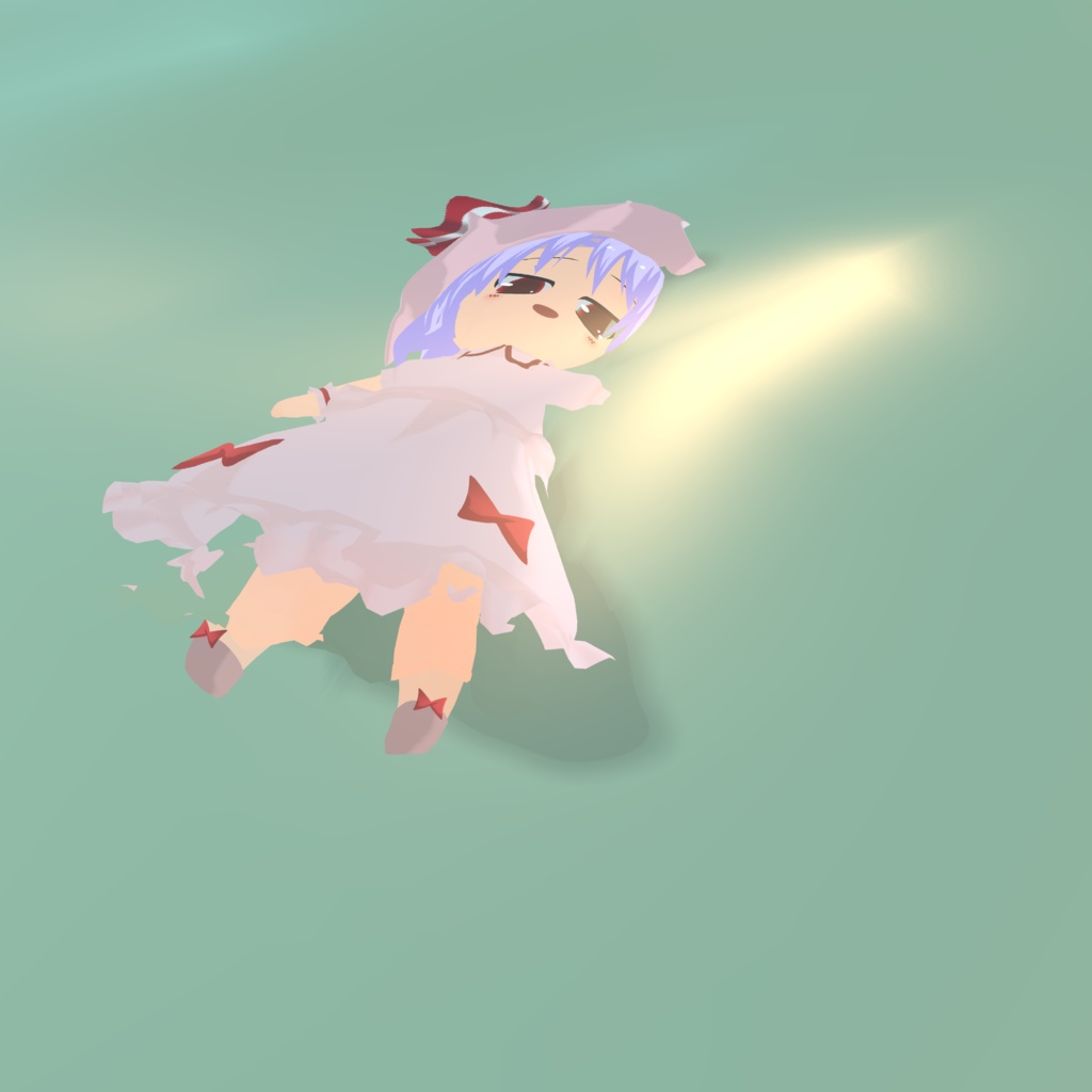 東方Project二次創作 れみりあ3Dモデル 「無償版あり」