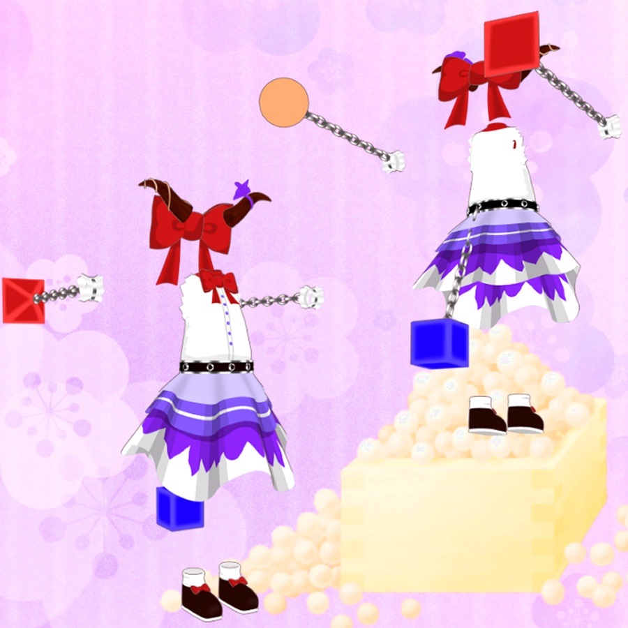 節分には鬼になろう!『まめひなた、ラスク、きなこ、ミルク対応 萃香コスチューム』