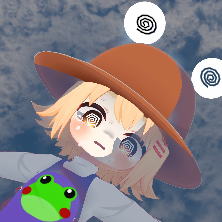 ケロケロ諏訪子衣装 「まめふれんず きなこ ラスク ミルクRE対応」