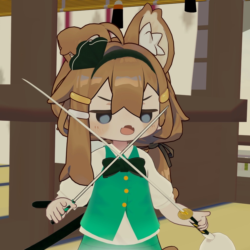 6アバター対応 東方二次創作衣装 「妖夢」