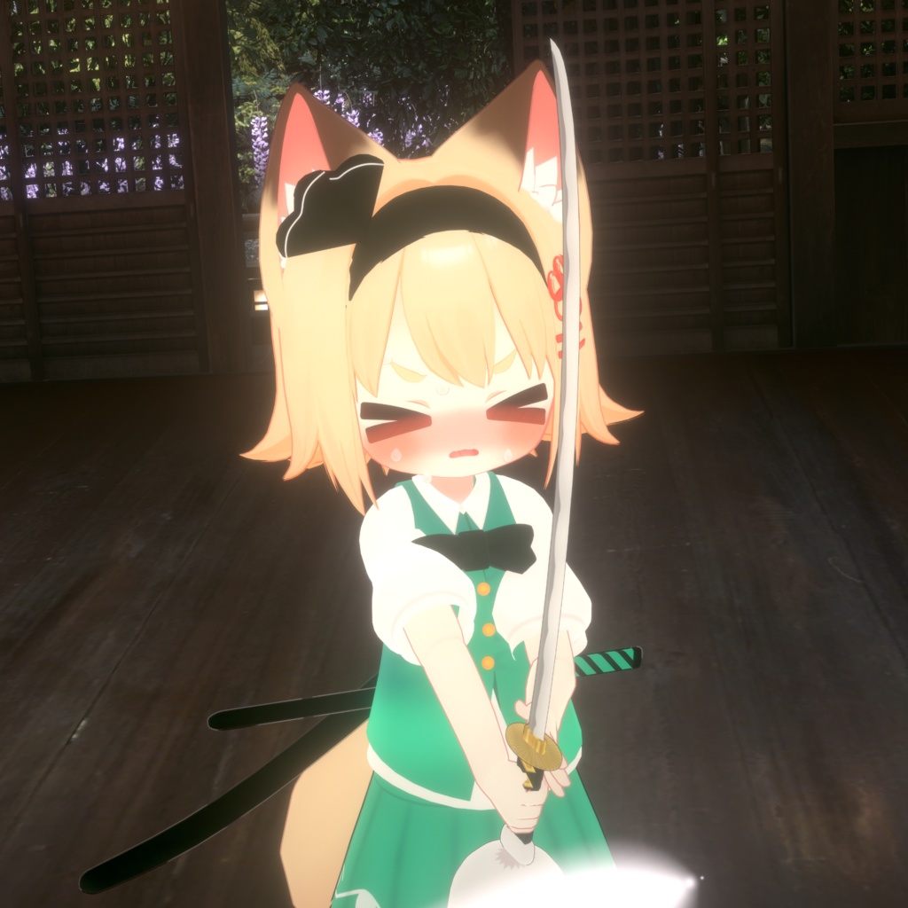 6アバター対応 東方二次創作衣装 「妖夢」