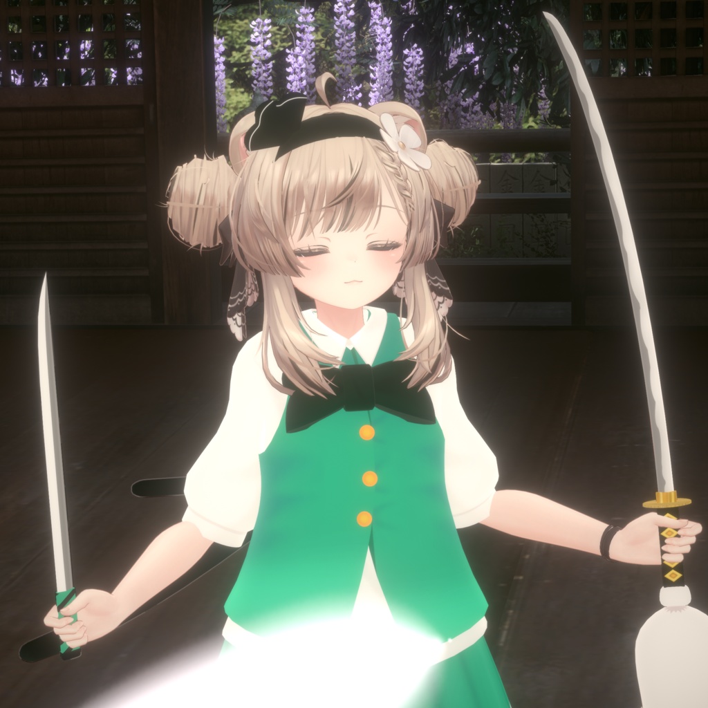 6アバター対応 東方二次創作衣装 「妖夢」