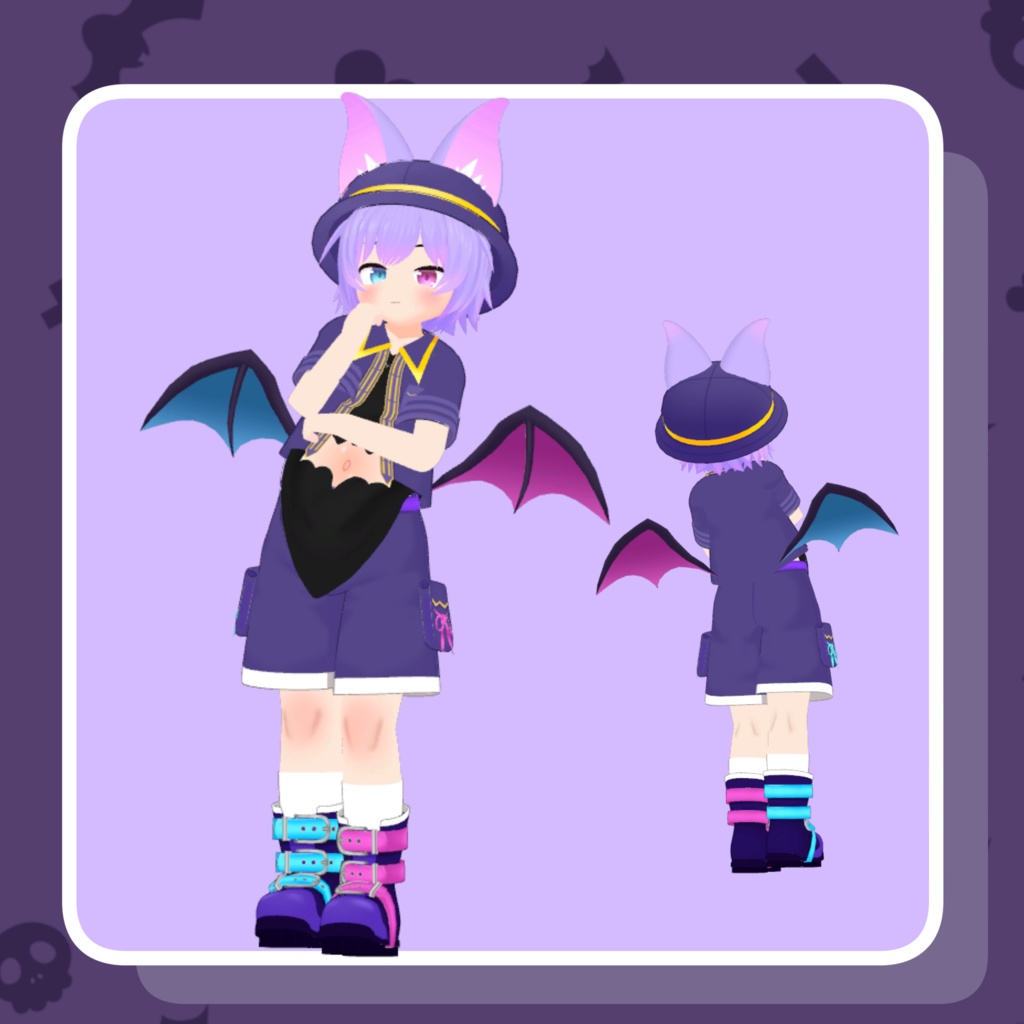 VRChat用オリジナル3Dモデル「ミオ」完全無料