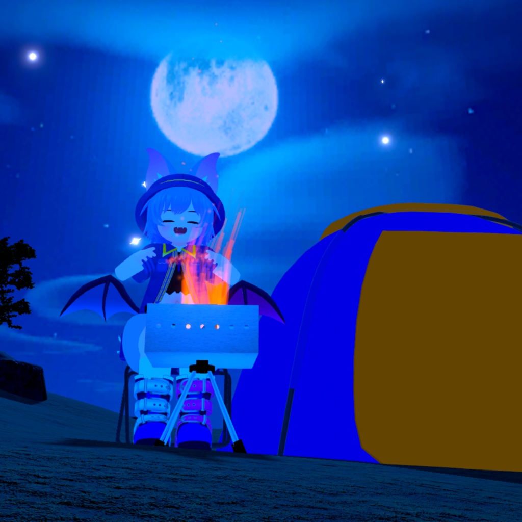 VRChat用オリジナル3Dモデル「ミオ」完全無料