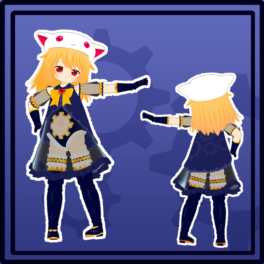 オリジナル3Dモデル「マギア」