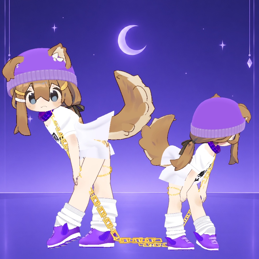 VRChat用オリジナル3Dモデル「邪教ちゃん」まめふれんず対応衣装有 10/26発売予定