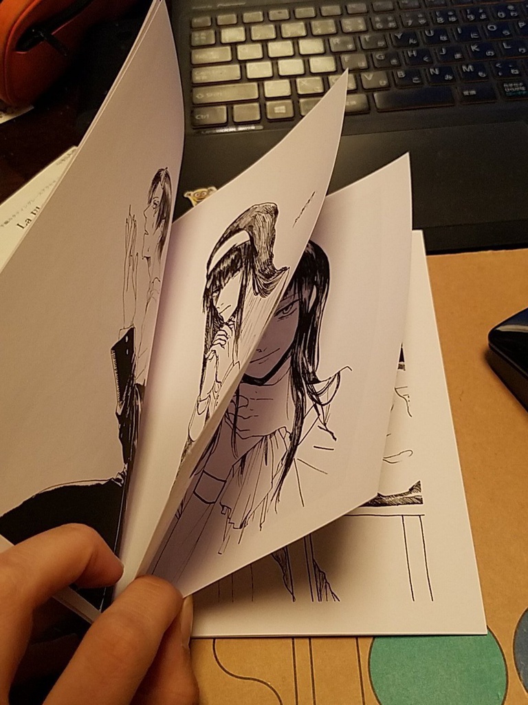 モノクロイラスト集「せつなのひとつぶ」