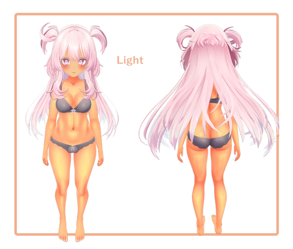 褐色•日焼け肌テクスチャ【セレスティア専用】