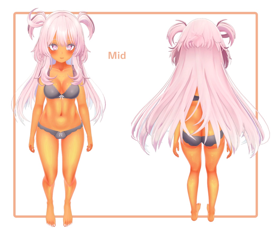 褐色•日焼け肌テクスチャ【セレスティア専用】