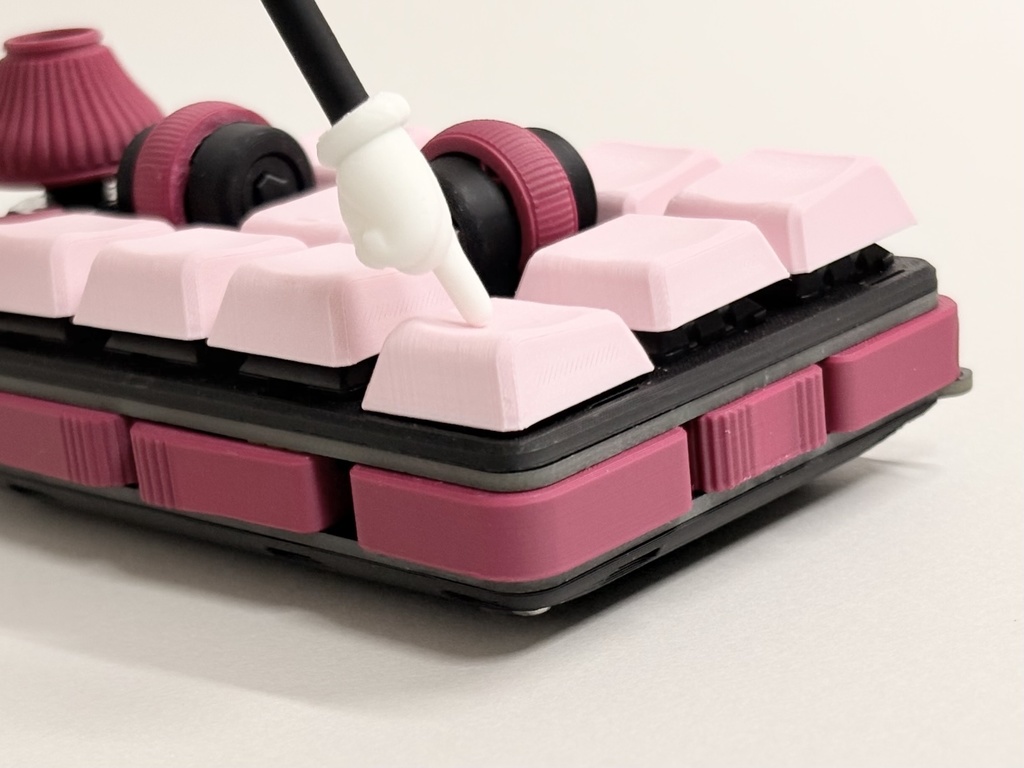 カーブ、スフェリカル、ChocV2対応キーキャップ(CSCキーキャップ)