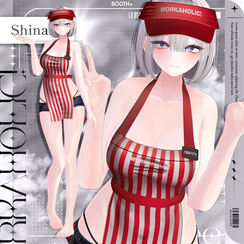 【リリースセール中❤️】【5アバター対応】 ☕🍔Workaholic!💞💕
