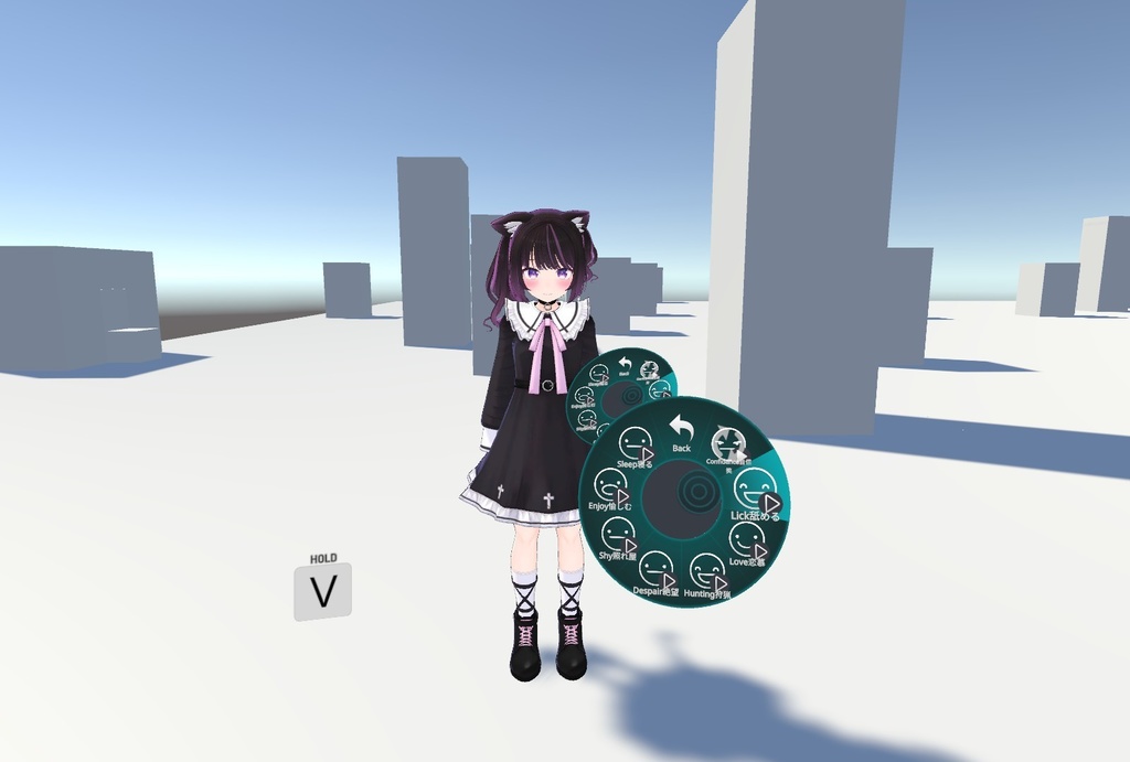 (SDK FIX) AnonあのんのFX/表情/服の設定/外観の変化/DPSインストール設定/足コントローラー同梱メニュー (ver 1.2更新)