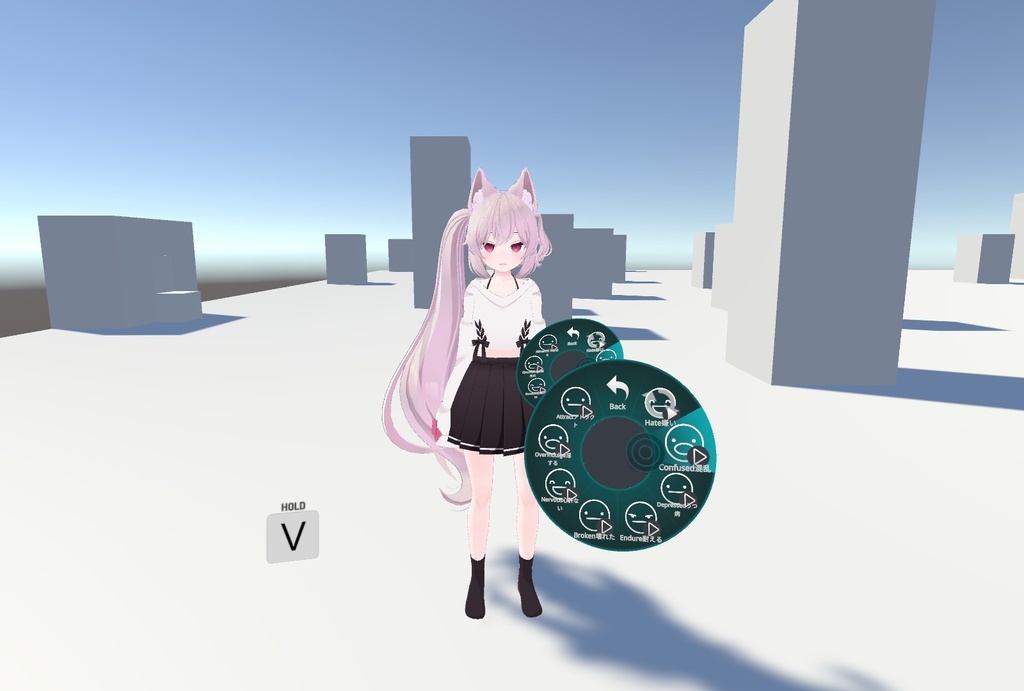 (SDK FIX) カリンKarinのFX/表情/服の設定/外観の変化/DPSインストール設定/足コントローラー同梱メニュー (ver 1.2更新)