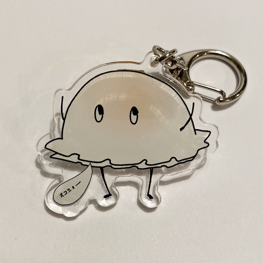 ギョザーくん アクリルキーホルダー 50x50mm