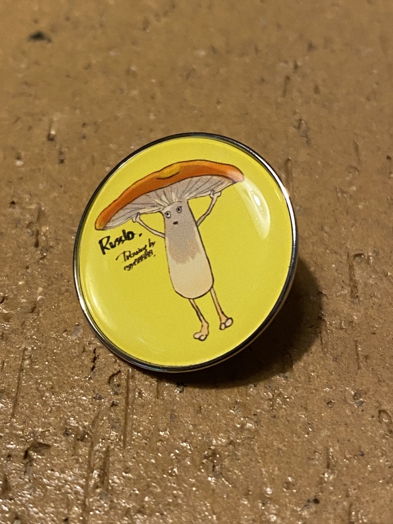 きのこかい? ピンバッジ