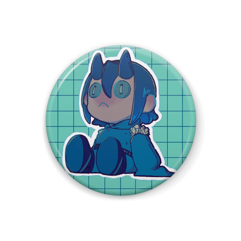 寒色カラーバッジ  【亜鬼】