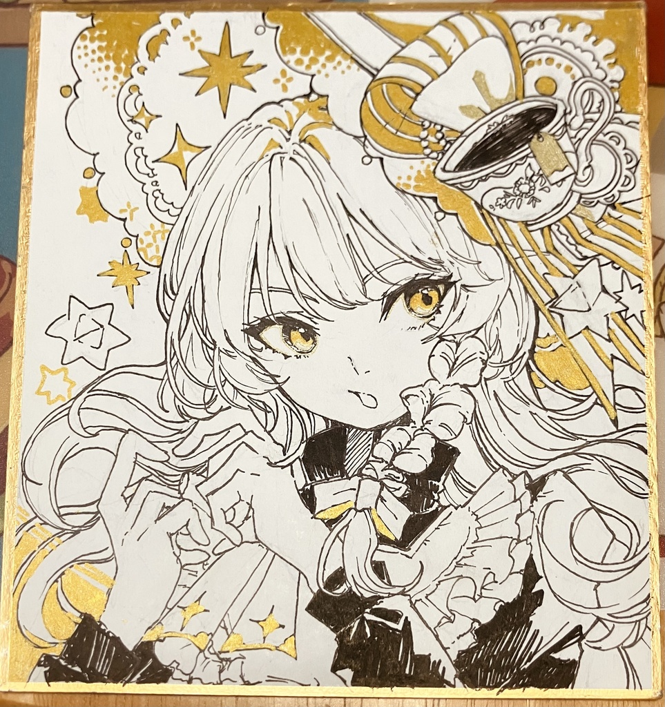 魔理沙色紙
