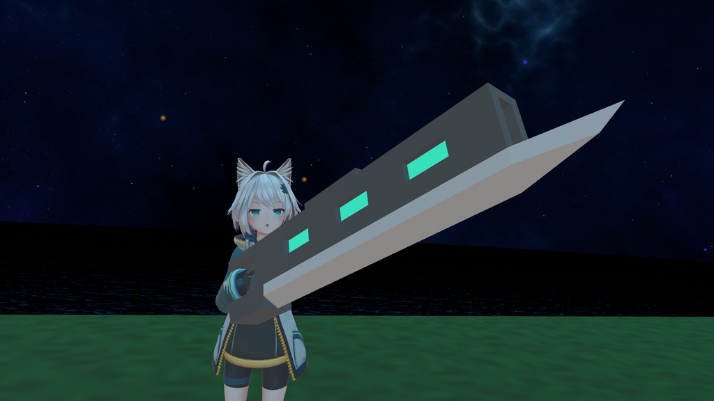 【無料、Quest対応】汎用武装セット Ver.1