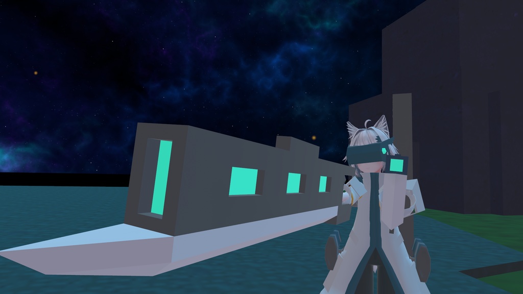 【無料、Quest対応】簡易外套&追加汎用装甲ユニットver.1【ミーシェ、その他対応】