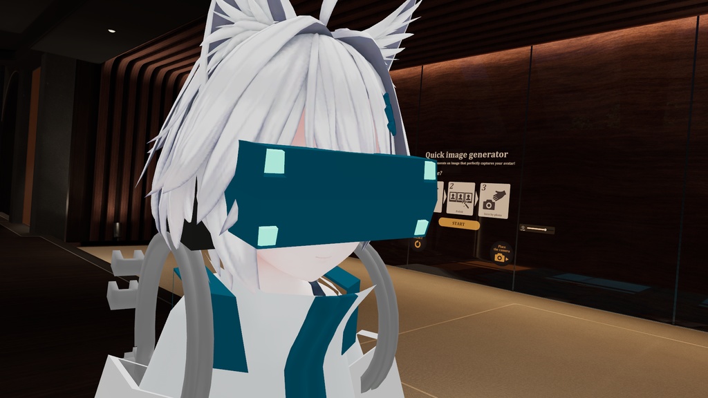 【無料、Quest対応】簡易外套&追加汎用装甲ユニットver.1【ミーシェ、その他対応】