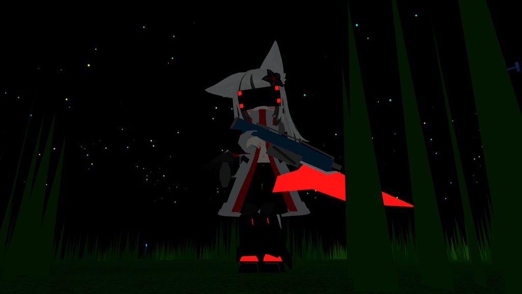 【無料、Quest対応】簡易外套&追加汎用装甲ユニットver.1【ミーシェ、その他対応】