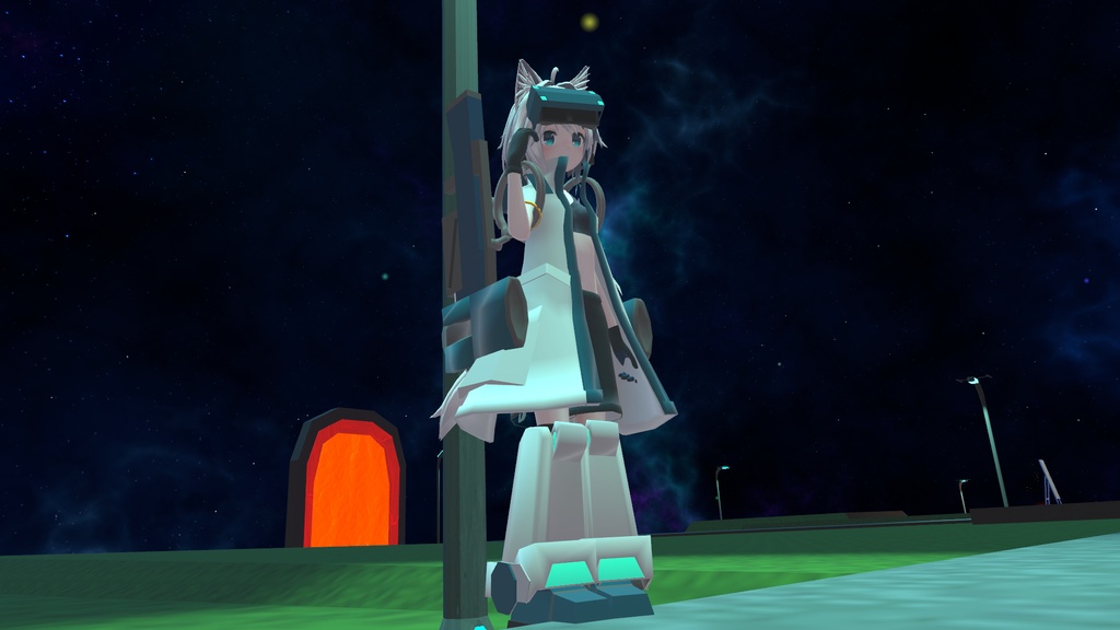 【無料、Quest対応】簡易外套&追加汎用装甲ユニットver.1【ミーシェ、その他対応】