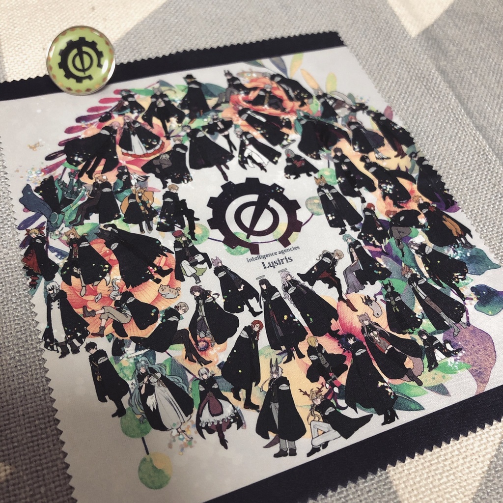 諜報機関ライジリス集合絵メガネ拭き