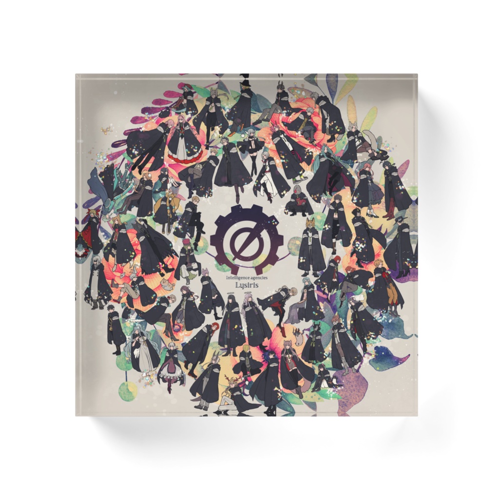 諜報機関ライジリス集合絵アクリルブロック