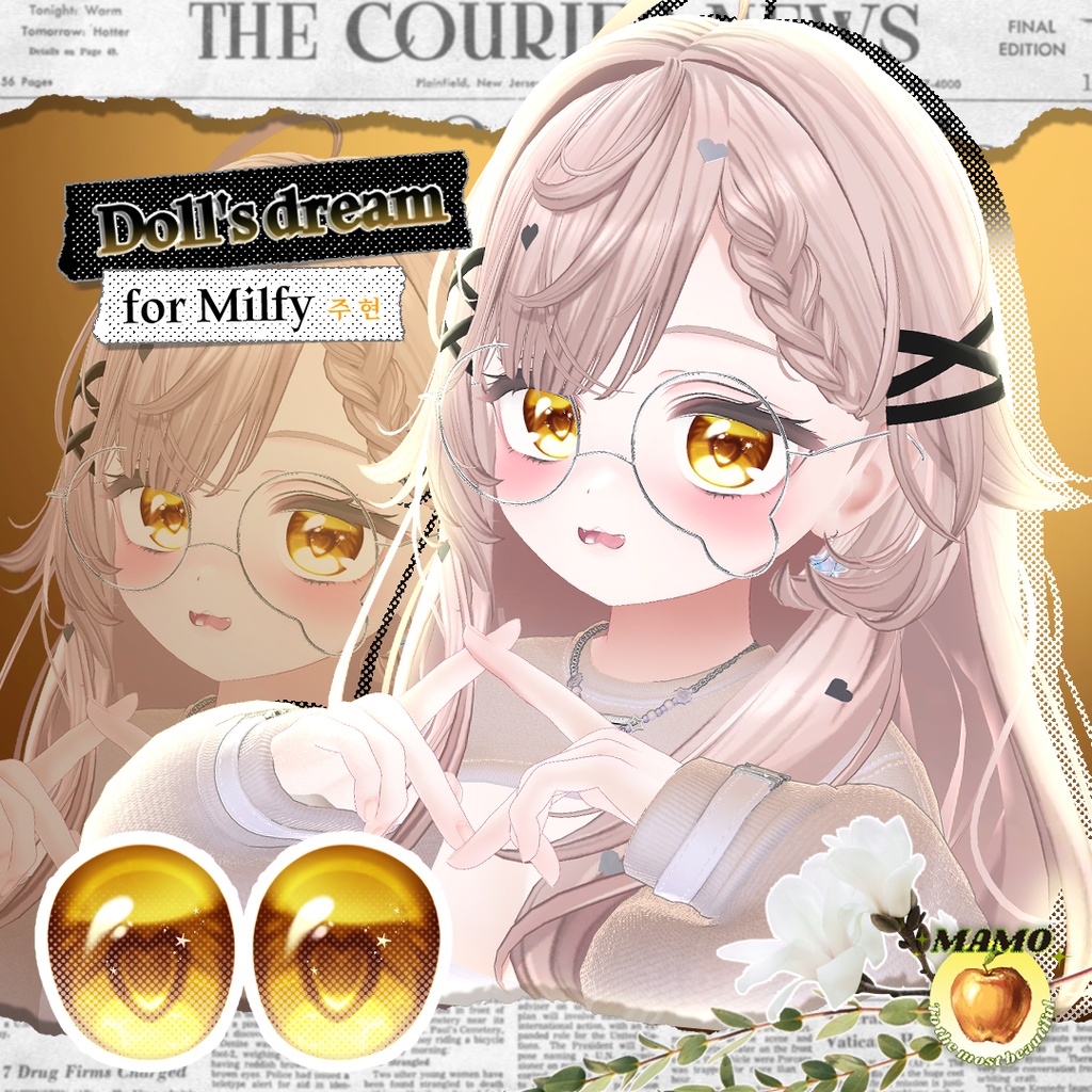 Doll's dream___( EyE Texture ~For 10 Character, 20 Color~ )