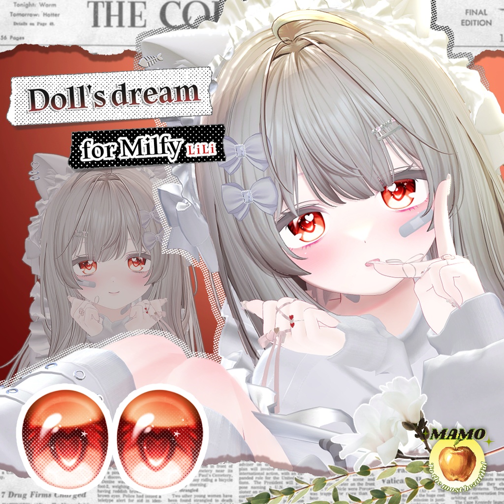 Doll's dream___( EyE Texture ~For 10 Character, 20 Color~ )