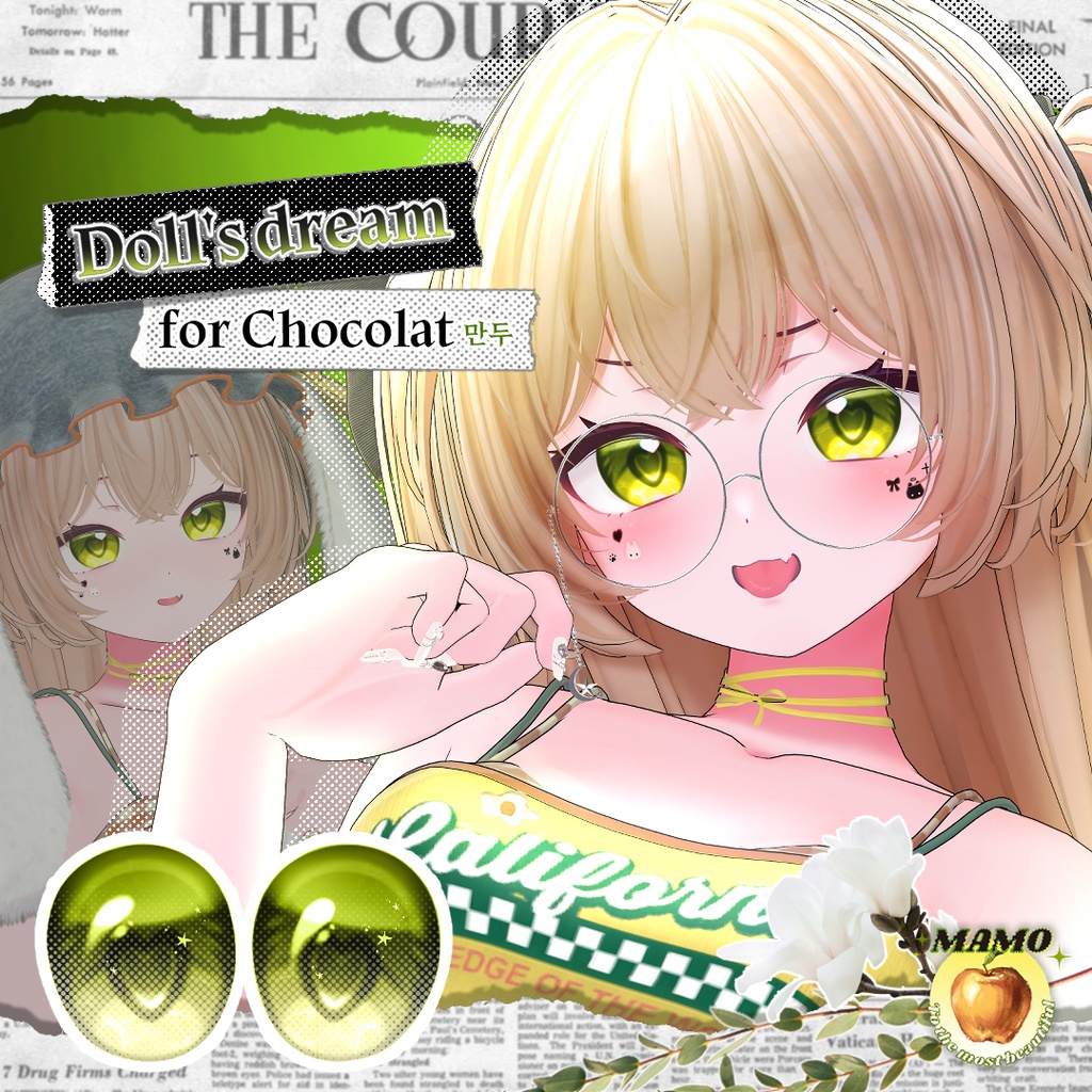 Doll's dream___( EyE Texture ~For 10 Character, 20 Color~ )