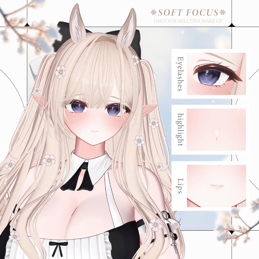 🌨️ Soft focus 🌨️ (Make up For Milltina)