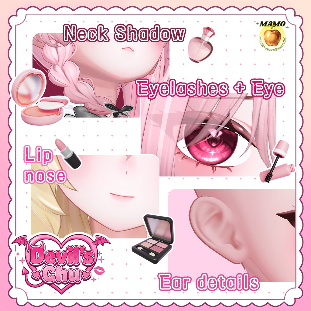 ๐Devil's Chu๐____For MAYO (Make up+Eye 15 Color)