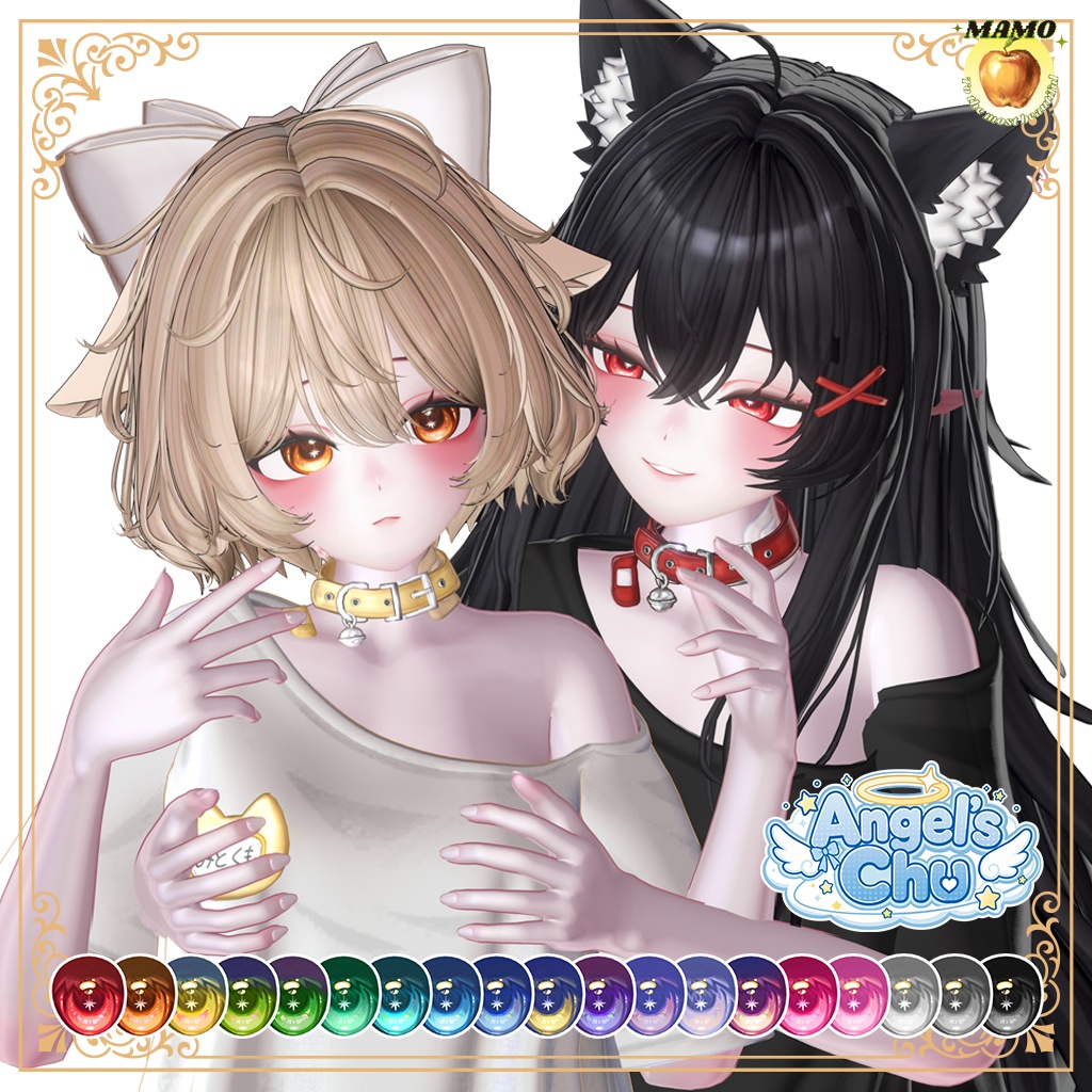 ☩Angel's kiss☩____For MAYO (Make up+Eye 19 Color+Body Texture)