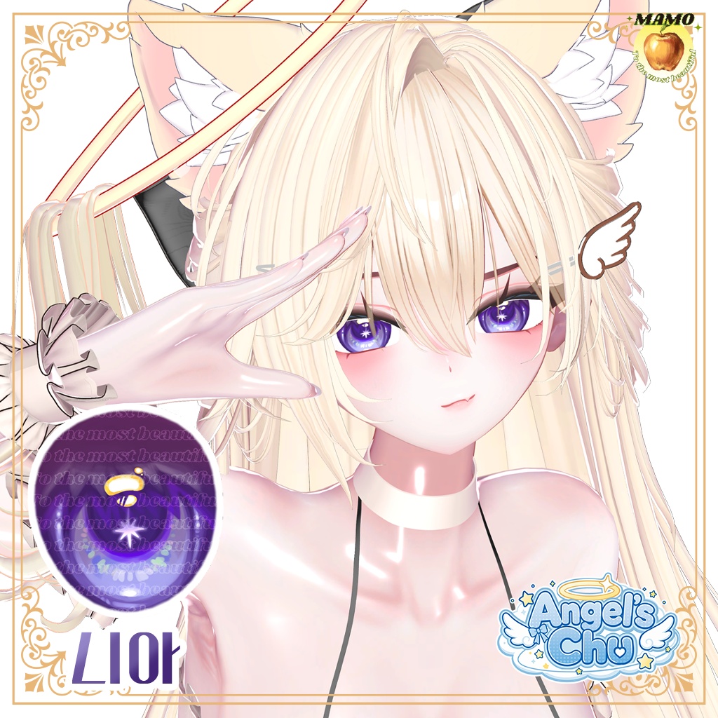 ☩Angel's kiss☩____For MAYO (Make up+Eye 19 Color+Body Texture)