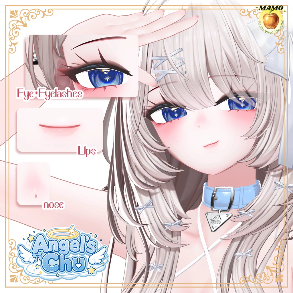 ☩Angel's kiss☩____For MAYO (Make up+Eye 19 Color+Body Texture)